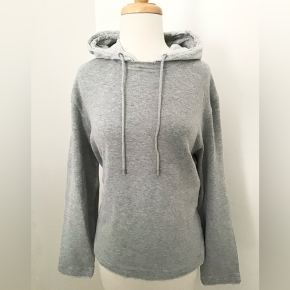 MICHAEL KORS WAFFLE WEAVE HOODIE - Picture 1 of 2